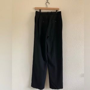 Aritzia Babaton High Rise Trousers Pants Black Women's Size 8